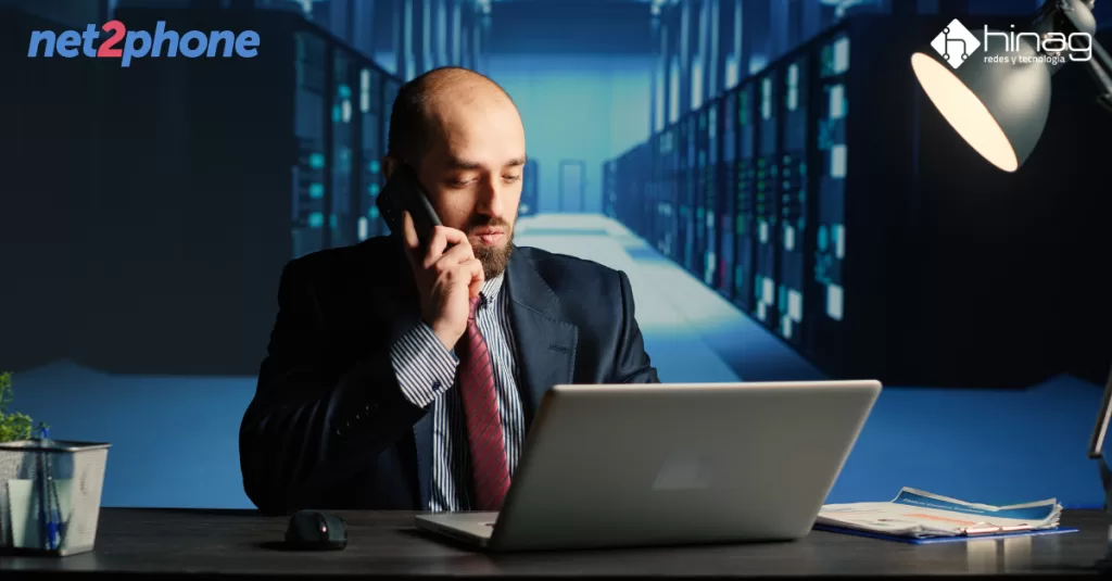 Seguridad de datos en conmutadores en la nube con Net2Phone